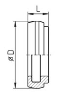 sealing disk drawing